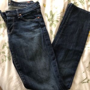 7 for All Mankind Straight Leg Jeans.
